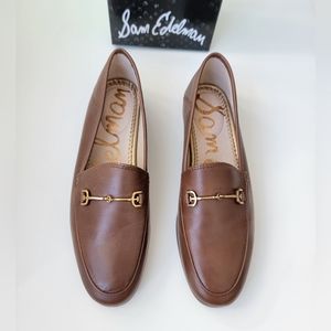 NEW Sam Edelman Iconic Women's Loraine Bit Loafer, NUT Brown, Size 6